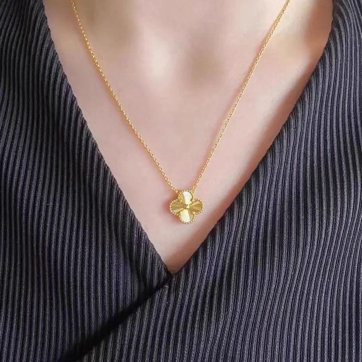 Golden  Clover Pendent