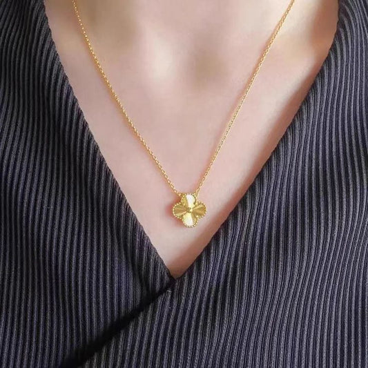 Golden  Clover Pendent