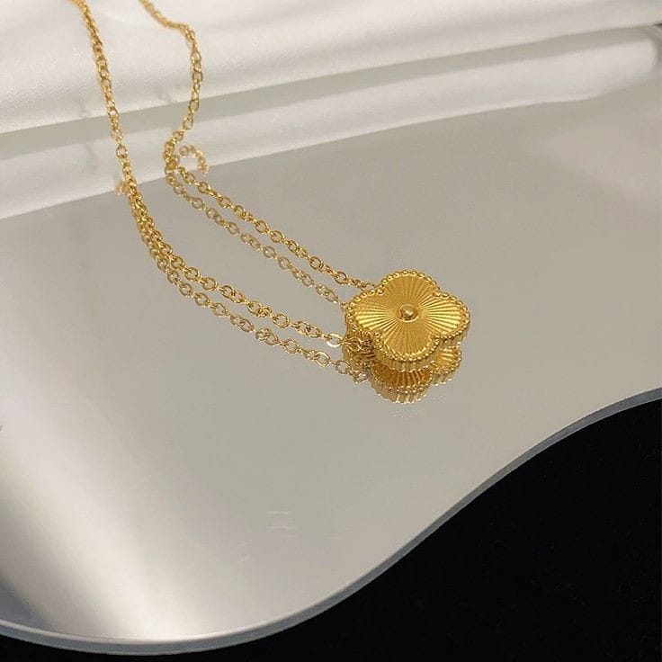 Golden  Clover Pendent