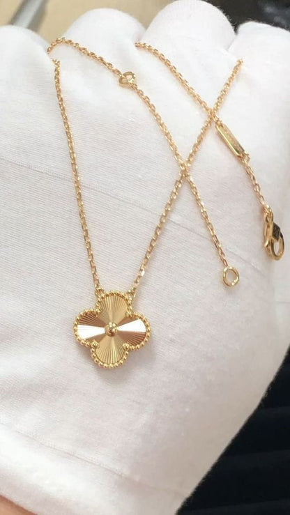 Golden  Clover Pendent