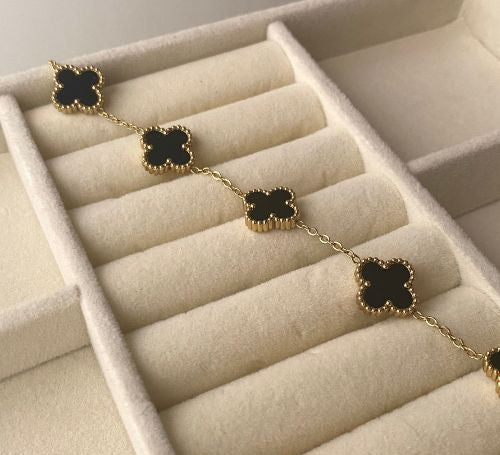 Premium Four-Leaf Clover Bracelet