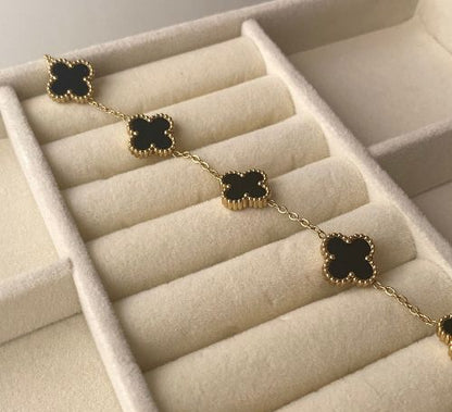 Premium Four-Leaf Clover Bracelet